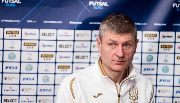 Тренер українських футзалістів Косенко: Я задоволений грою нашої збірної