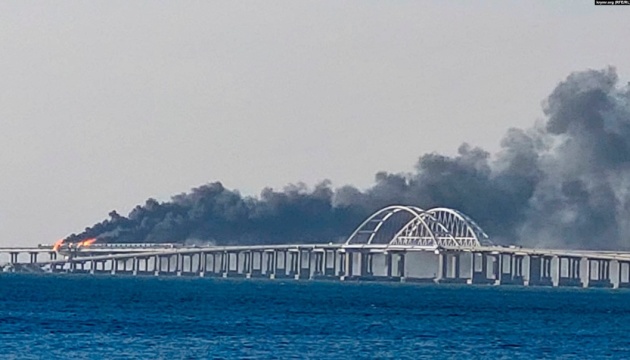 Вибух на Кримському мосту: росія заявляє про трьох загиблих