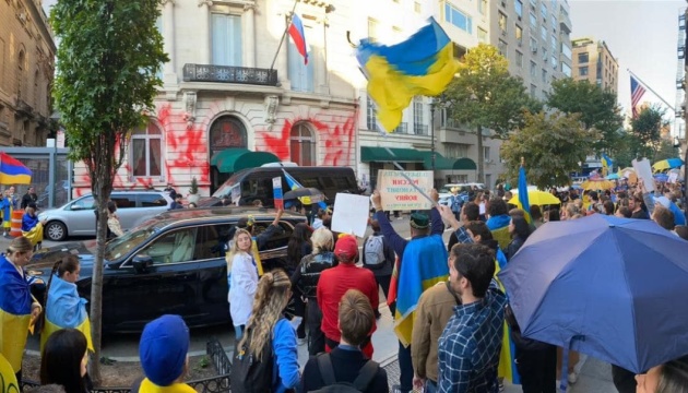 Акції на підтримку України відбулися по всій території США