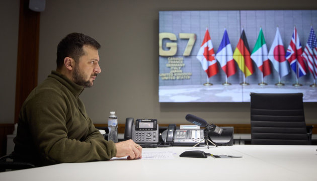 Zelensky pide al G7 que establezca un tope al precio del gas y petróleo rusos