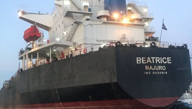 Siete barcos con productos agrícolas han salido de los puertos marítimos de Ucrania