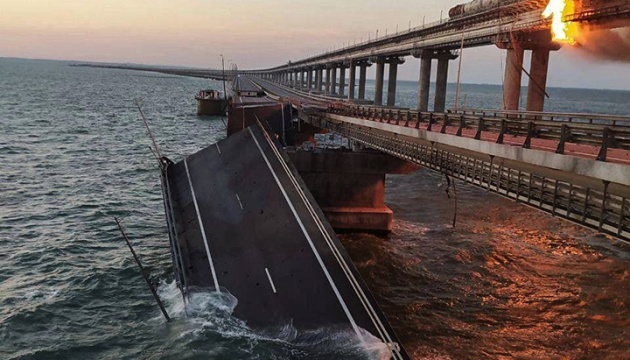 Russians face more acute logistical issues following damage to Kerch Bridge - UK intelligence