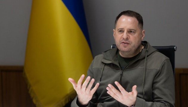 Єрмак закликав провідні єврейські організації сприяти наданню Україні систем ППО