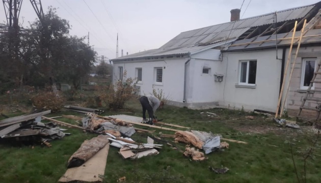У Луцьку внаслідок ракетного обстрілу постраждали 12 будинків
