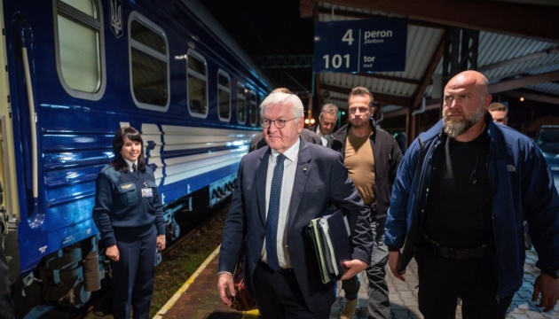 Steinmeier arrives in Ukraine first time since Russia launched full-scale invasion