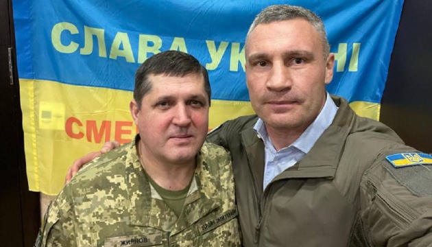 Кличко подякував Жирнову і привітав нового голову військової адміністрації Києва