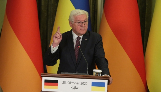 Peace in Ukraine should not leave people to arbitrariness of their occupiers - Steinmeier