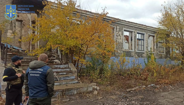 Russian ammo stocks discovered in school in Kherson region’s de-occupied community