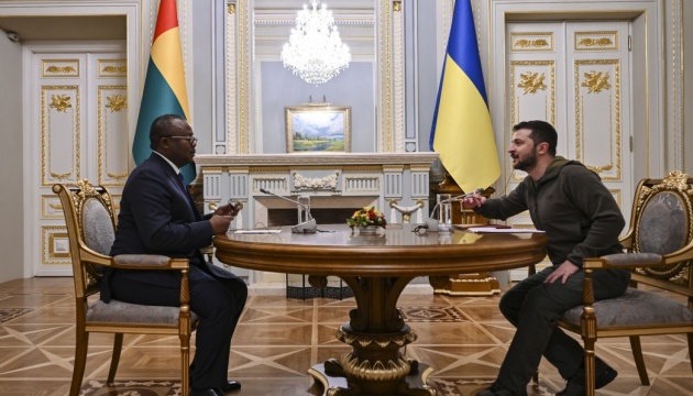 Зеленський зустрівся з президентом Гвінеї-Бісау