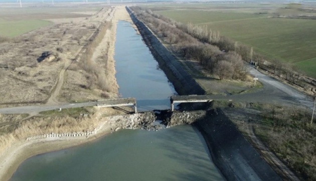 Russians stolen 4M cu m of water from Dnieper since they blew up hydraulic structure in Kherson region