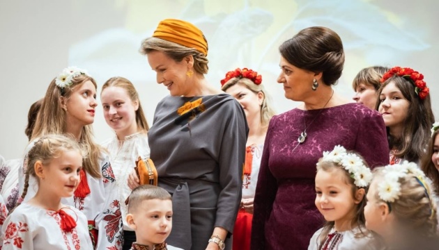 Олена Зеленська подякувала першій леді Литви та королеві Бельгії за турботу про українців