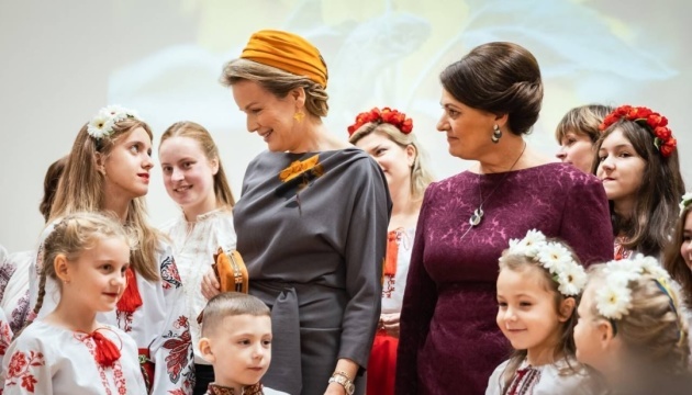 Olena Zelenska thanks Lithuania’s First Lady, Queen of Belgium for providing care for Ukrainians