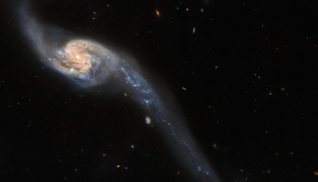Hubble показав частину «Трійнят Вайлда» у сузір’ї Діви