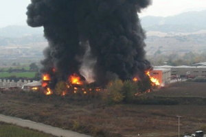У Туреччині на хімзаводі сталася пожежа, лунають вибухи
