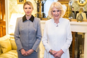 Зеленська побувала на прийомі у королеви-консорта Камілли і подякувала за допомогу українцям