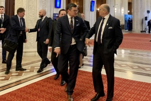 Bukarest: Kuleba und Außenminister Polens besprechen Stärkung der Ukraine