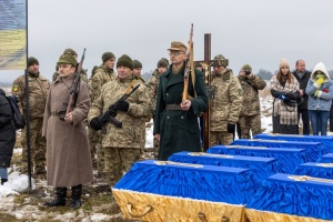 На Тернопільщині провели перепоховання 10 вояків УПА