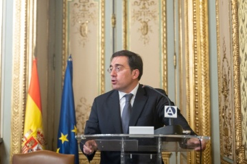 El ministro de Asuntos Exteriores de España llega a Kyiv