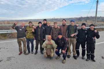 Otros 107 ucranianos liberados del cautiverio ruso