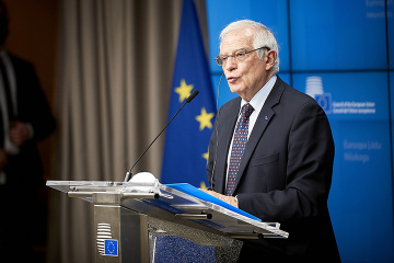 Borrell: La guerra de Rusia contra Ucrania ha destacado la importancia del espacio en la guerra moderna
