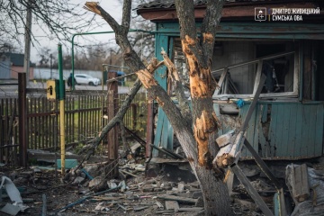 Invaders shell six communities in Sumy region