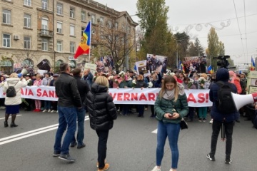 モルドバ政府、反政府抗議運動の背後におけるロシアの存在を指摘