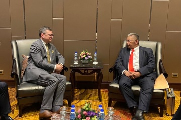 Ukrainian, Bruneian foreign ministers discuss food security