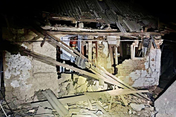 Beschuss von Nikopol: Zwei Verletzte und mehr als 40 Wohnhäuser beschädigt