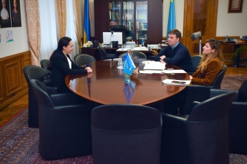 La représentante de l’UNESCO a entamé sa mission en Ukraine 