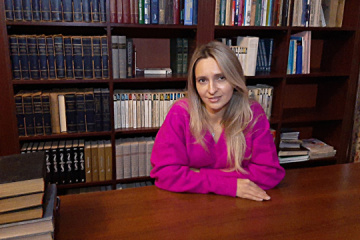 Maryna Zaporozhets, hermana de un preso político de Jersón