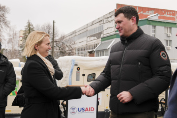 USAID delivers more than 1,000 power generators to Ukraine