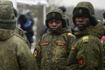 Mercenaries from Africa appear in occupied Kherson region