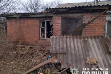 Fifteen settlements come under enemy fire in Donetsk region