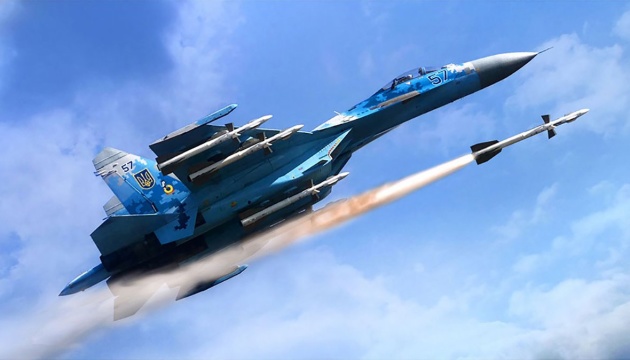 Українська авіація завдала вже 3800 ударів по позиціях ворога, техніці та складах боєприпасів