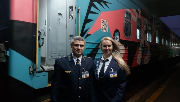 «Потяг до перемоги» Київ – Кишинів вирушив у перший рейс