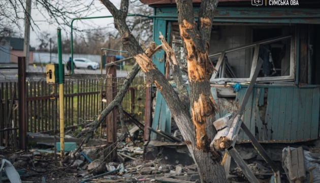 Прикордонне село на Сумщині спустошене російськими обстрілами