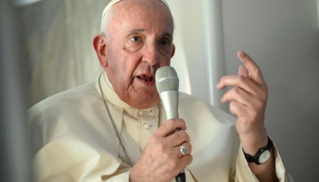 Pope Francis recognizes Russia as aggressor against Ukraine