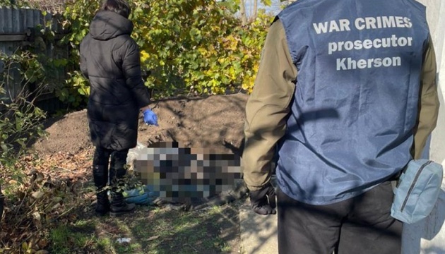 Three more bodies of civilians killed by Russians found in Kherson region