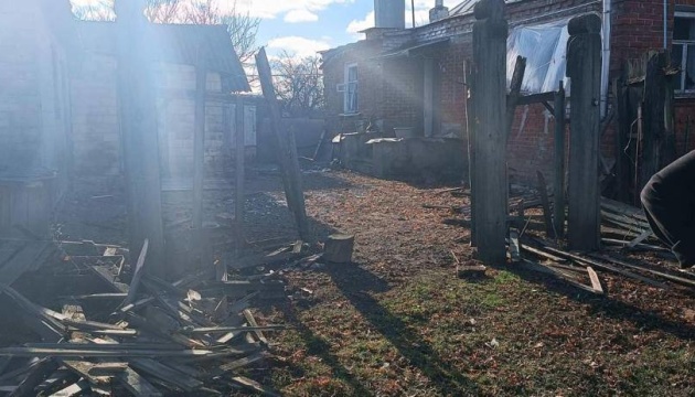 Sumy region’s community comes under enemy fire, five houses damaged