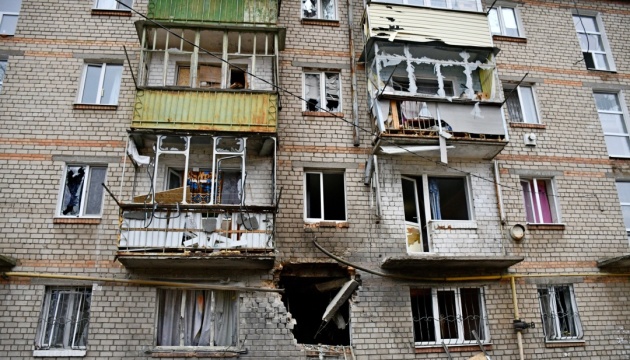 Residential houses, enterprise damaged in Russian attacks on Kharkiv region