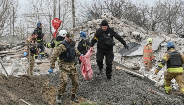 Sechs Leichname unter Trümmern eines Hauses in Region Saporischschja gefunden