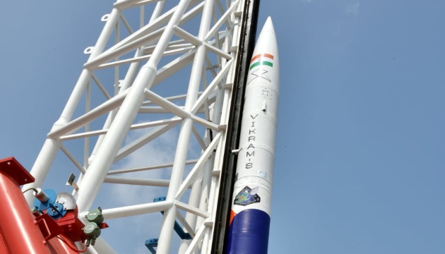 В Індії запустили першу приватну ракету Vikram-S