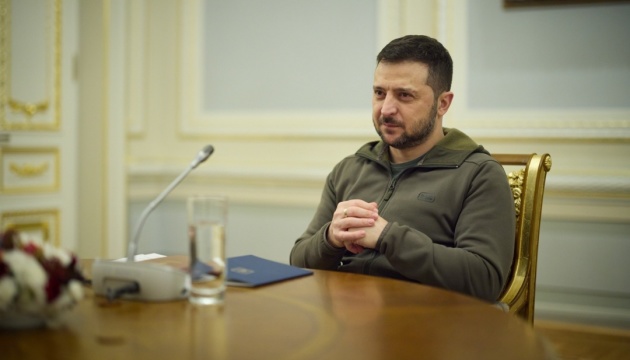 Zelensky meets with UN High Commissioner for Refugees