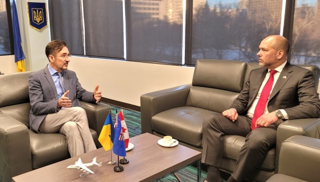 У Канаді генконсул України обговорив з президентом СКУ зусилля для припинення агресії рф