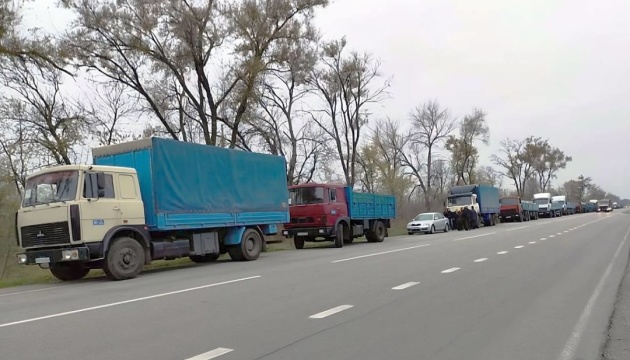 росіяни пограбували транспорт Енергоатому, що віз обладнання на ЗАЕС