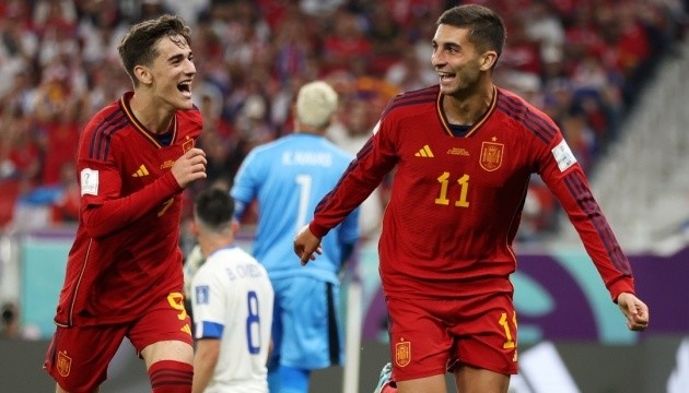 Іспанія розгромила Коста-Рику в дебютному матчі на ЧС-2022