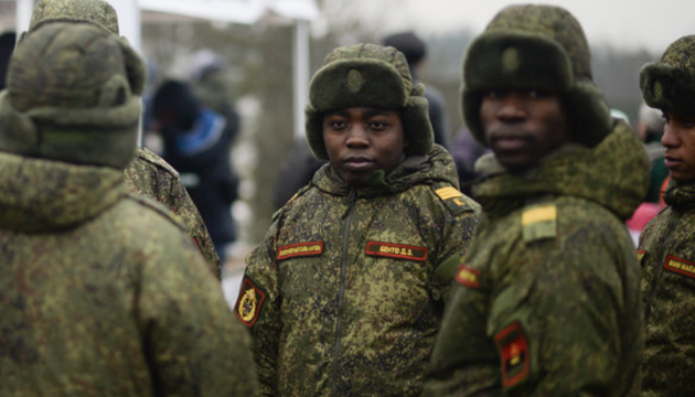 Mercenaries from Africa appear in occupied Kherson region