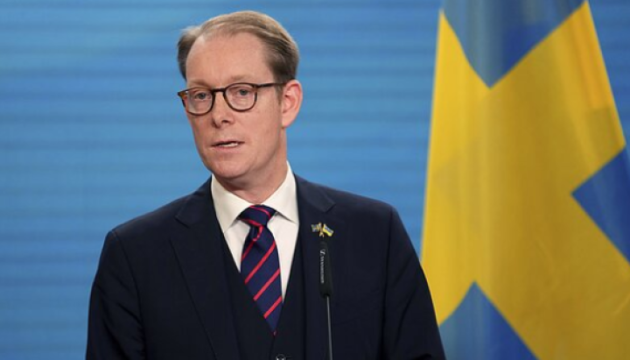 Швеція готова підтримувати Україну до її перемоги - глава МЗС