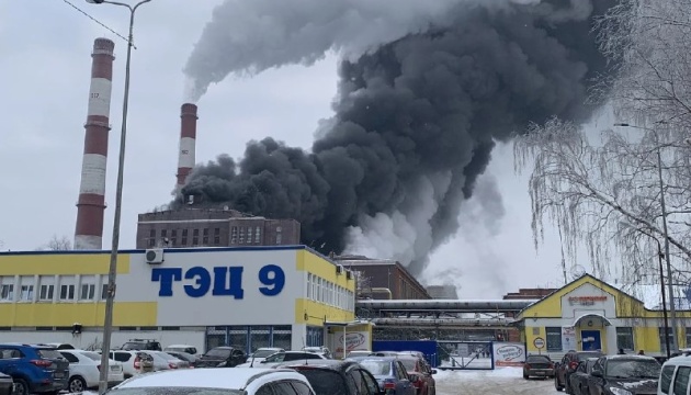 У росії горять ТЕЦ, склад  і торгівельний центр