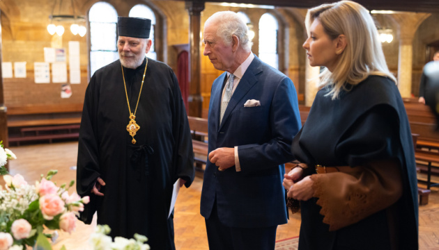 Ukraine's First Lady meets with King Charles III